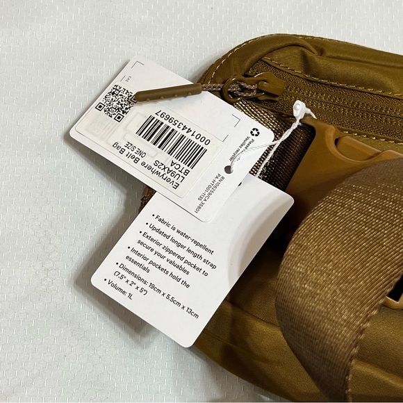 NEW Lululemon Everywhere Belt Bag Brown Burnt Carmel - Picture 3 of 3